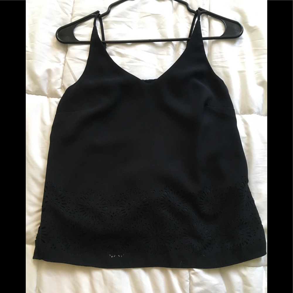 Laser cut blouse
